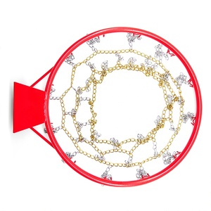 Tiêu Chuẩn Mini Trong Nhà Cố Định Treo Tường Có Thể Gập Lại Di Động Có Thể Điều Chỉnh Tay Kéo Trẻ Em Bóng Rổ Hoop Bóng Rổ Rim Với Net - Product Image 3