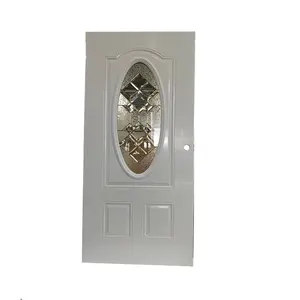 Verzinktes Blech Hochwertige dekorierte Stahltür Kupfer lackier fläche Für die Sicherheit der Innen tür im Büro