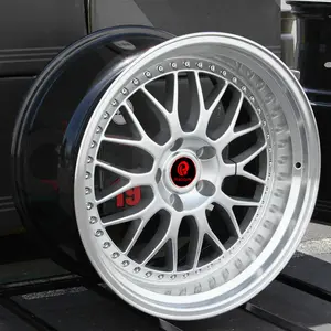 2 Piece Wheels Deep Lip Beadlock Concave Dish Alloy Wheels Rims Offroad 19 20 21 22 23 Inch Forging Rims Passenger Car Rims