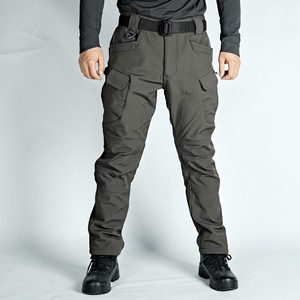 กางเกงขายาวกันหนาวผ้าฟลีซสีกากี DF22 กางเกงยุทธวิธี - Product Image 3