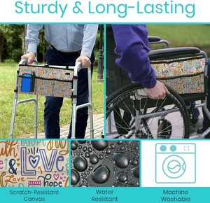 Muestra gratuita, superventas, bolsa para muletas con revestimiento de perlas de Taiwán, bolsa de accesorios personalizada para el antebrazo, ligera e impermeable - Product Image 4