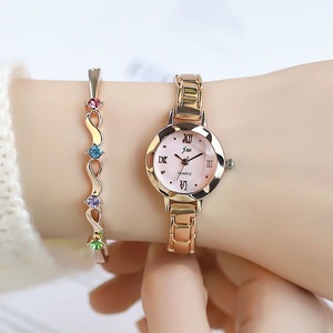Reloj de Cadena de Metal <span class=keywords><strong>Serie</strong></span> Bosque Artístico, Elegante Reloj de Cadena para Mujer con Cuello Blanco, Reloj Casual Simple para Chicas de Secundaria - Product Image 3
