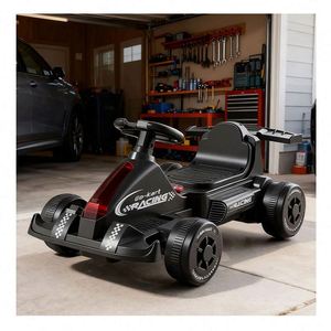 Enhanced Learning LED Music Ride on <b>Car</b> with <b>Pedal</b> Drive Plastic 6V4Ah Battery Durable & Safe for 2-4 Years Unisex - Product Image 6