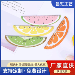 Règle en bois créative de 15 cm avec motif de fruits pour étudiants - Product Image 2