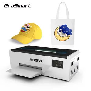 Impresora digital EraSmart A4 Impresora Dtf Máquina de impresión de camisetas a todo color L805 Máquina de impresión de camisetas con cabezal