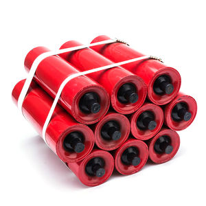 Penghancur beralur gravitasi <span class=keywords><strong>Idler</strong></span> kepala Drum puli sabuk baja rol transisi konveyor tahan debu/AIR bantalan bola Industri - Product Image 3