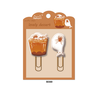 Nekoni Dễ Thương Bookmark Trang Trí Mềm PVC Cao Su Phim Hoạt Hình Chủ Bookmark Văn Phòng Tùy Chỉnh Kẹp Giấy Kawaii <span class=keywords><strong>Clip</strong></span> Giấy - Product Image 5