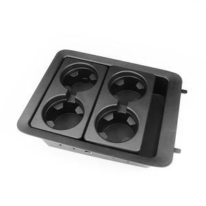 Portavasos para Auto Zhongzheng, 4 Portavasos de ABS para Consola Central, Compatible con Chevrolet GMC 07-14 - Product Image 1