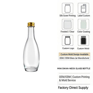 <span class=keywords><strong>Venta</strong></span> de Fábrica, Botella de Vidrio Mini Personalizada Vacía para Alcohol, Jugos, Bebidas, Vino, Whisky, Licor, con Tapa de Rosca de Aluminio - Product Image 6