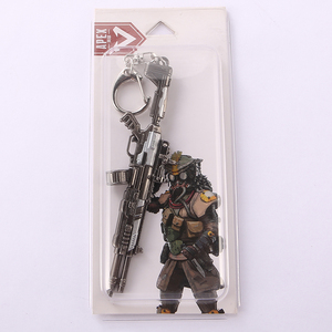 Porte-clés en métal modèle en alliage de zinc <span class=keywords><strong>APEX</strong></span> EVA-8, 11cm, remise d'usine, vente en gros - Product Image 3
