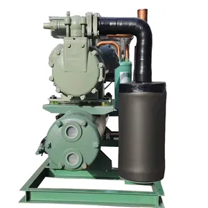 Water-cooled Compressor Condensing Unit Semi-closed 40hp Freezing Low Temperature Bitzer Water Cooling Unit