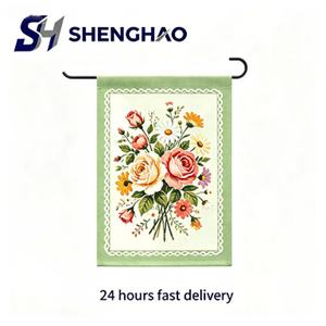 Banderas Navideñas para Jardín Sheng Hao, Decoraciones para Exteriores, Pancartas Impermeables de Doble Cara con Impresión Digital de Alta Resolución - Product Image 1
