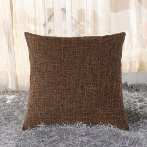 Colore arancione hotsale comodo federa di lino ispessito cuscino divano <span class=keywords><strong>testiera</strong></span> morbida borsa cuscino fodera e cuscino - Product Image 5