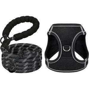 <span class=keywords><strong>Harness</strong></span> dan Tali Anjing Set, <span class=keywords><strong>Harness</strong></span> Vest Anjing Reflektif dan Tali, Tali Anjing yang Kuat dan Serasi - Product Image 1