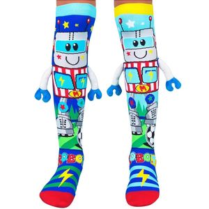 Chaussettes originales 3D à oreilles d'animaux - Design fantaisie de dessin animé, tricotées, absorbant la transpiration, pour usage quotidien, chaussettes mi-hautes pour enfants et adultes - Product Image 3