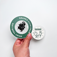 Sacs filtrants flexibles pour thé/café Cailyn avec logo personnalisé, imprimés en flexographie, écologiques, biodégradables, en PLA tissé, compostables UFO