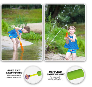 ปืนฉีดน้ำโฟม EVA 4แพ็คปลอดภัยปืนฉีดน้ำสำหรับเด็กปั๊มน้ำแอคชั่นกลางแจ้งของเล่นสำหรับเด็ก - Product Image 5