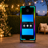Miroir Photobooth Selfie Tactile 65 et 43 Pouces en Promotion – Miroir Magique Compatible Imprimante pour Événements et Fêtes