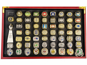 1966-2024 Custom Champion Ring 59 Pieces Patriot <strong>Vs</strong> Dallas Cowboy <strong>Vs</strong> Oakland Custom Sports Jewelry Fashion Classic Wholesale Man - Product Image 3
