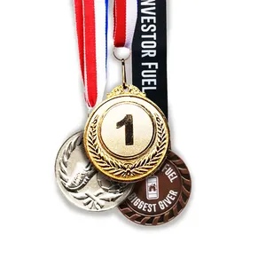 KINDA BADGE Custom Hersteller Bulk 3d Gold Metall 5km 10 km Sport Finishers Medaille