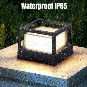 Lámpara de Pared LED Inteligente Cuadrada, Lámparas de Pared Inteligentes Wifi RGB, Aplique Regulable por Aplicación, Luces Decorativas de Jardín Impermeables AC85-265V - Product Image 3