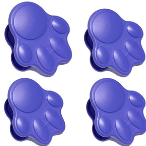 Multi Colored Paw Shape <b>Plastic</b> Clips Magnetic Sealing For <b>Kitchen</b> Storage Neatening - Product Image 5