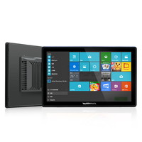 Ordinateur de bureau tout-en-un industriel Wpna 21,5 pouces avec écran tactile, PC tactile IP65, processeur J1900 sans ventilateur, I3, I5, I7