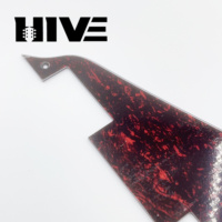 HVE Original Factory Manufacturing Wholesale Pearl Model 3 Layers PVC LP Pickguard Electric Guitar Scratchplate