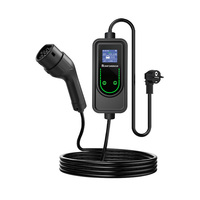 Chargeur mural intelligent ROMADA pour véhicules électriques, 3,5 kW, prise de type 2, prise EU, entrée AC 200-220 V, chargeur GBT pour véhicules électriques