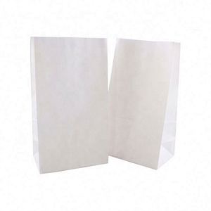 Sac en papier kraft pour emballages alimentaires à emporter avec logo personnalisé imprimé - Product Image 3