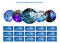 Module LED UVA haute puissance 365nm 395nm COB UV LED, fabrication directe Tianhui, OEM/ODM, Chine, pour les fournisseurs en gros