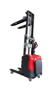 Chariot élévateur à palettes entièrement électrique à hauteur de levage de 1,6 mètre, très vendu, pour terrains accidentés - Product Image 6