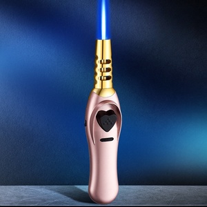 Mới loại súng phun trực tiếp nhiệt độ cao súng bắn lửa mạnh mẽ tình yêu nút <span class=keywords><strong>Torch</strong></span> khí Windproof <span class=keywords><strong>Torch</strong></span> nhẹ hơn ngọn đuốc dễ cháy - Product Image 2