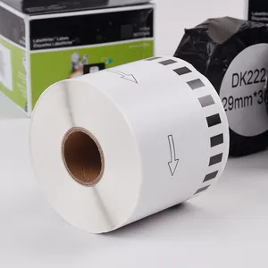 Thermal Paper Label OEM High Quality Brother Compatible Labels DK1201 DK-2205 DK 22243 Thermal Paper 62mm X 8m Brother Dk Labels