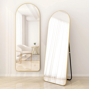 All'ingrosso il moderno telaio ad arco in lega di alluminio è posto sullo specchio <span class=keywords><strong>a</strong></span> <span class=keywords><strong>terra</strong></span> per uso decorativo - Product Image 3