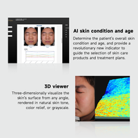 Machine d'analyse cutanée par IA avec caméra haute résolution pour centre professionnel de soins de la peau