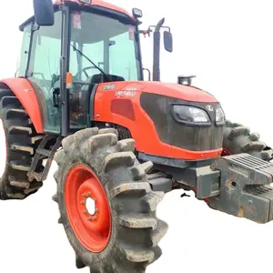 Lowest price second hand 704 854 954 Farm mechanical tractors used kubota 4wd 854 tractor