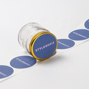 Personalizzato qualsiasi adesivo con stampa adesiva di testo adesivo adesivo impermeabile in vinile con logo adesivo per imballaggio adesivo - Product Image 2