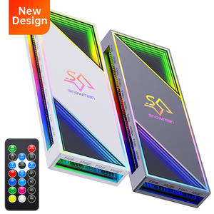 Snowman thiết kế mới H12 argb <span class=keywords><strong>Fan</strong></span> điều khiển cho PC trường hợp PWM 4 <span class=keywords><strong>pin</strong></span> PC trường hợp làm mát <span class=keywords><strong>Fan</strong></span> Hub điều khiển Bo mạch chủ Sync argb <span class=keywords><strong>Fan</strong></span> - Product Image 1