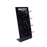 Affichage acrylique de signalisation support réglable affichage acrylique pour casque