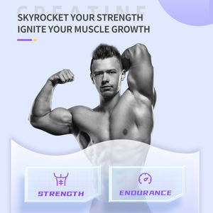 Poudre de créatine OEM/ODM pour la nutrition sportive avec D-ribose, zinc et magnésium pour la préparation avant l'entraînement et le développement musculaire - Product Image 4