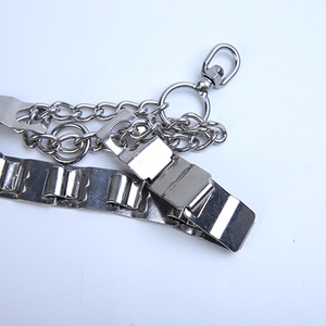 <span class=keywords><strong>Collar</strong></span> de <span class=keywords><strong>perro</strong></span> de acero inoxidable negro Herm <span class=keywords><strong>Sprenger</strong></span> grande de cadena de estrangulación profesional para exteriores - Product Image 3