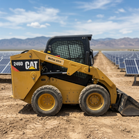 Chargeuse compacte d'occasion CAT 246D/236D/226D d'origine américaine de haute qualité en stock à prix avantageux