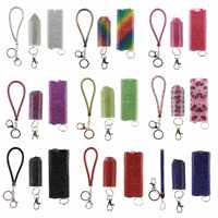 Porte-clés de défense personnelle Bling 800, compact et portable, en plastique ABS, avec lampe torche LED UV et logo personnalisé, pour bracelet femme