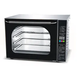 Commercial bakery oven convection steam bread/cake/biscuit/pizza oven for Mini bakery equipment machine