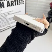 Étui en cuir magnétique premium tendance pour Samsung Galaxy S26 Ultra S25 S24 Plus avec grande fenêtre pour appareil photo, coque arrière antichoc