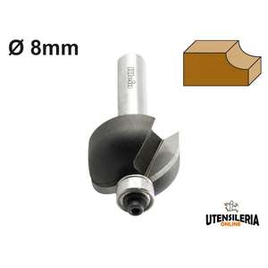 เครื่องตัดขอบโค้งมน HW พร้อม Ø8mm แบริ่ง - Product Image 1