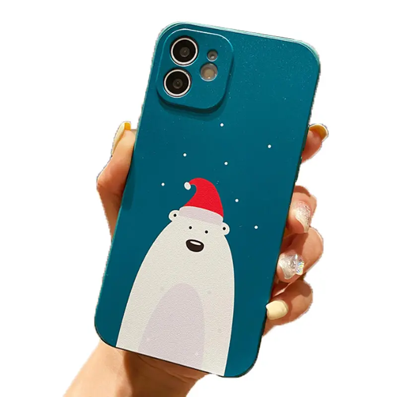 Mobile Phone Accessories  Wholesale 3D Christmas Toy Mobile Cover TPU Case For iPhone 11 12 13 14 Phone Accesorites Case