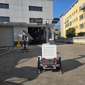 Tour d'éclairage extérieur TPE-M4K avec système de démarrage rapide et contrôle intégré pour déploiement de sécurité temporaire TPE-M4K Haute Performance - Product Image 2