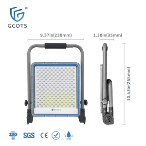 GCOTS Rechargeable LED Work <b>Light</b> Portable <b>Flood</b> Lamp for Camping Garden and Emergency Lighting Waterproof IP65 4W 8W Aluminum - Product Image 6